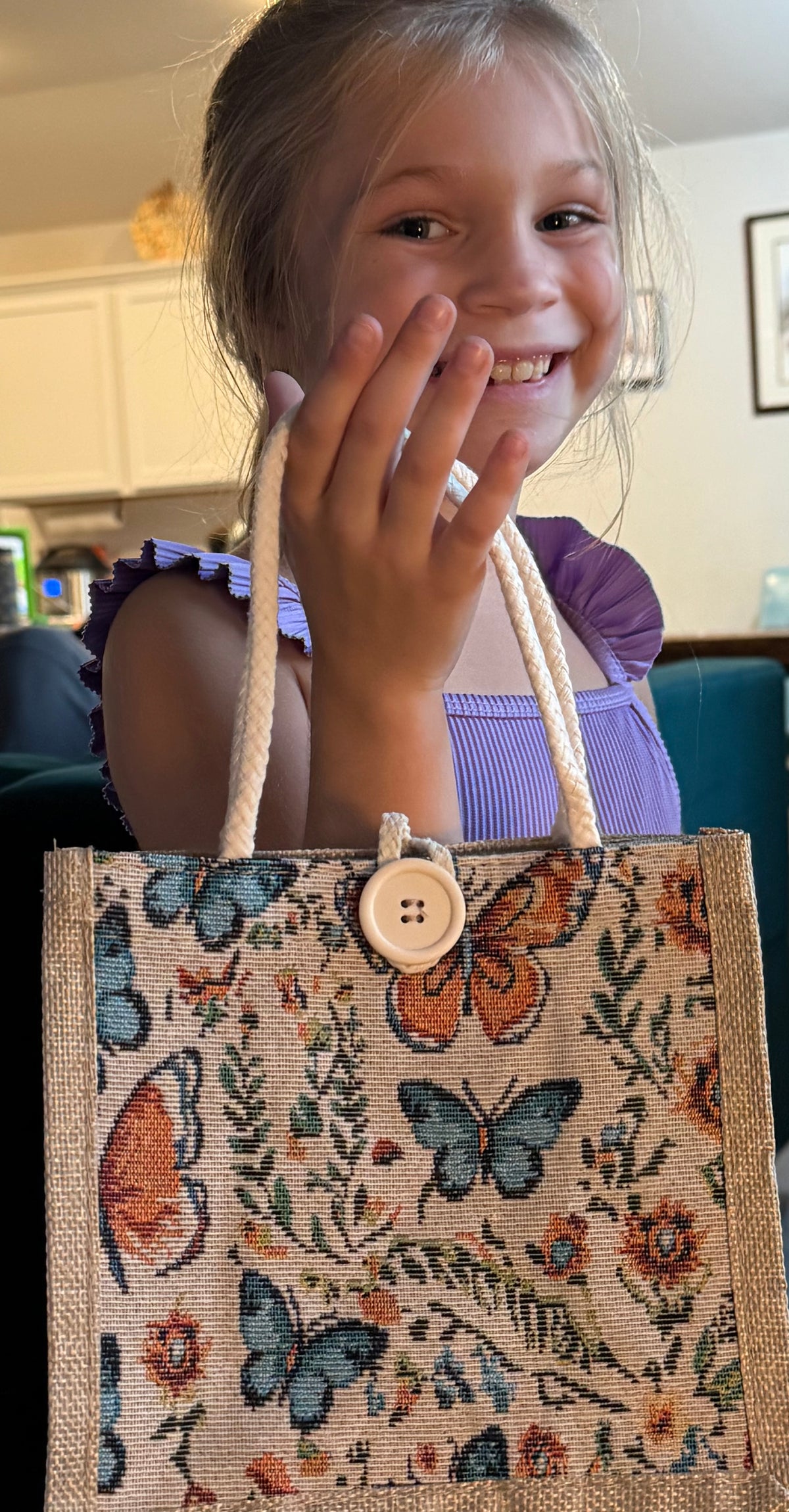 Butterfly Bible Tote