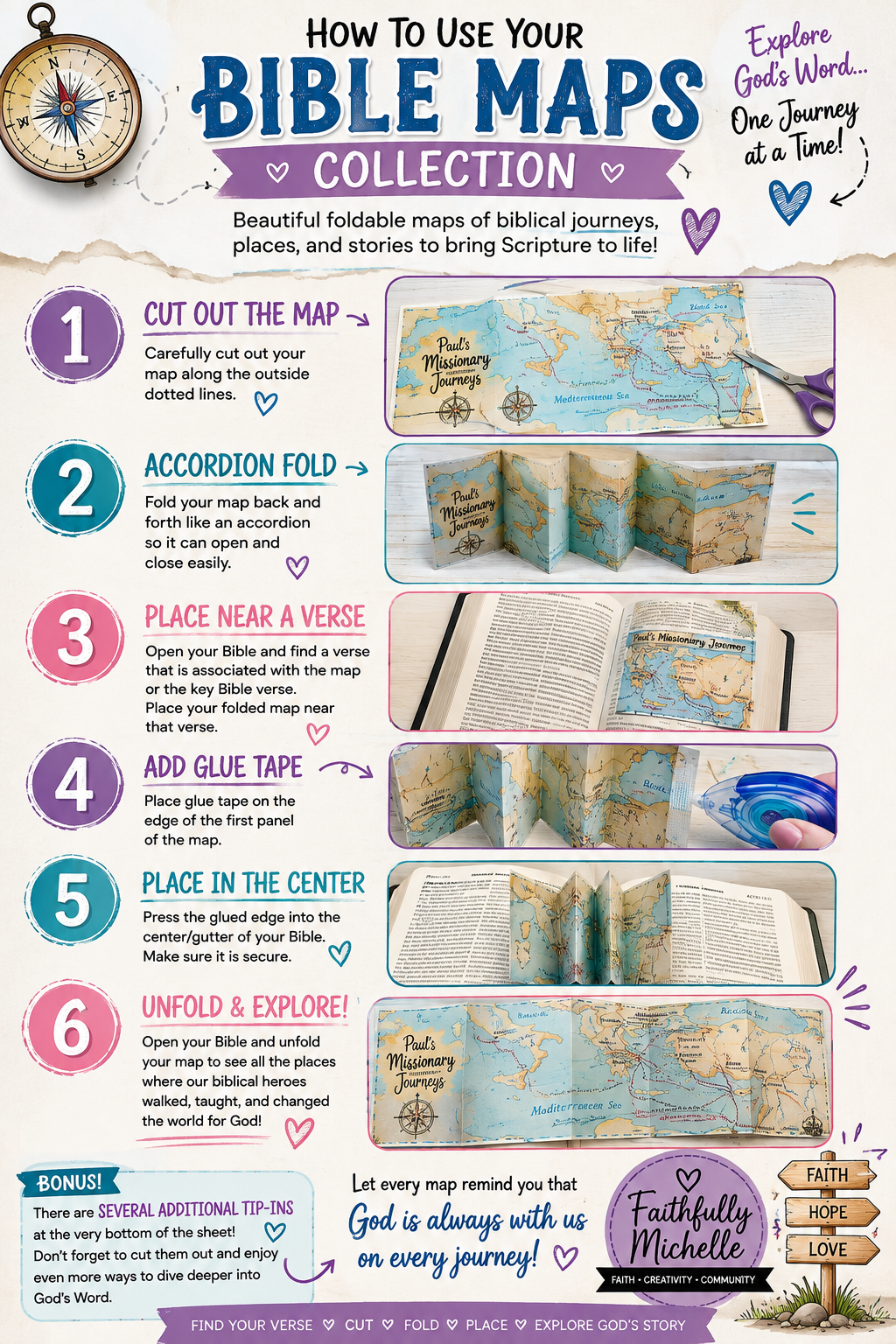 Bible Maps Tip In Collection