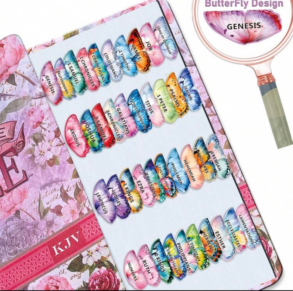Butterfly Bible Tabs